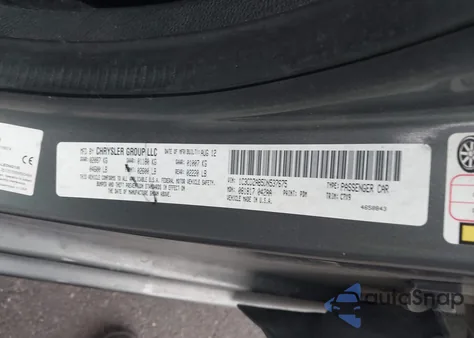 2013 Dodge Avenger Se из США, поврежденный, VIN 1C3CDZAB5DN537675